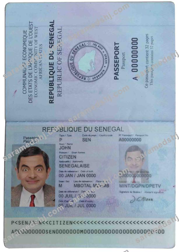 Senegal passport